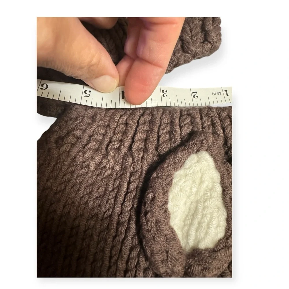 Homemade newborn crochet